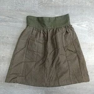 Handcut by Preloved Wool skirt